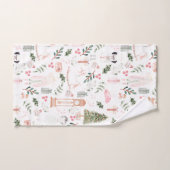 ザくるみ割りカーホリデーウォーターカラー バスタオルセット (ハンドタオル)