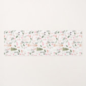 ザくるみ割りカーホリデーウォーターカラー ヨガマット (裏面(横))