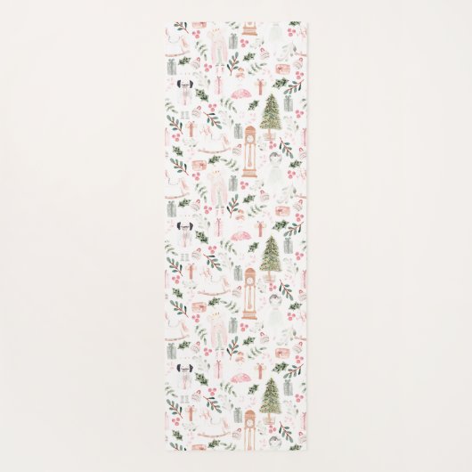 ザくるみ割りカーホリデーウォーターカラー ヨガマット (裏面)