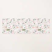 ザくるみ割りカーホリデーウォーターカラー ヨガマット (正面(横))