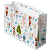 ザくるみ割りキャラクタークララ冬クリスマス ラージペーパーバッグ (裏面アングル)