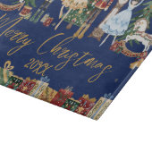 ザくるみ割りクリスマスバレエヴィンテージ水色 カッティングボード (角)