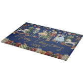 ザくるみ割りクリスマスバレエヴィンテージ水色 カッティングボード (角)