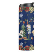 ザくるみ割りクリスマスバレエヴィンテージ水色 タンブラー (回転左)