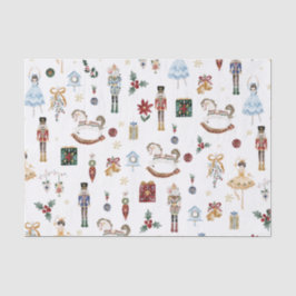 ザくるみ割りクリスマスバレエヴィンテージ水色 薄葉紙