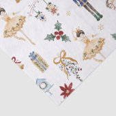 ザくるみ割りクリスマスバレエヴィンテージ水色 薄葉紙 (詳細)