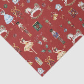 ザくるみ割りクリスマスバレエヴィンテージ水色 薄葉紙 (詳細)