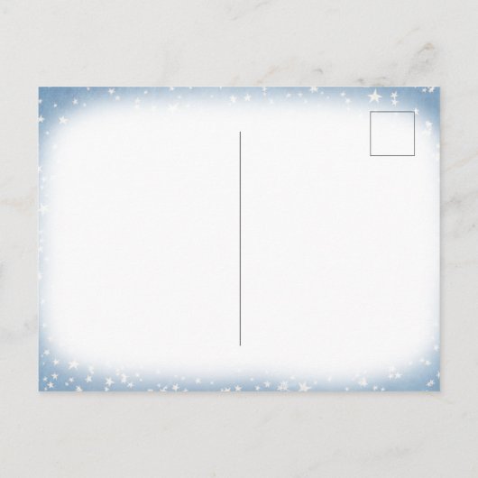 ザくるみ割り名前をカスタムするメリークリスマス ポストカード (裏面)