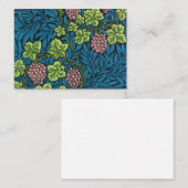 ザつる植物byウィリアム・モリス ノートカード (正面/裏面)