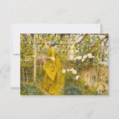 ザつる植物byカール・ラルソン サンキューカード (正面)