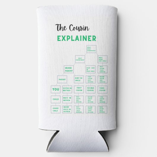 ザのいとこの説明スリムクーラーボックス スリム缶クーラー (正面)