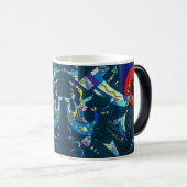 ザのまわりにサークル – カンディンスキー モーフィングマグカップ (正面右)