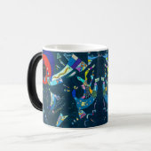 ザのまわりにサークル – カンディンスキー モーフィングマグカップ (正面左)