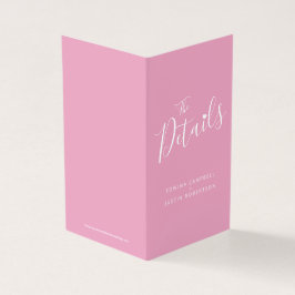 ザの結婚イベント詳細ゲストスケジュールマップピンク