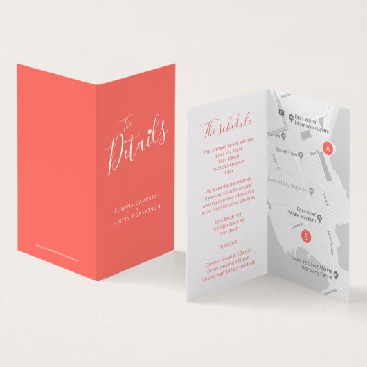 ザの結婚イベント詳細ゲストスケジュールマップcoral (内部&外部)