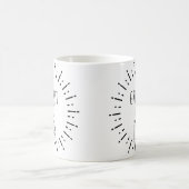 ザもっとも偉大パパヴィンテージひげ コーヒーマグカップ (中央)