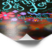 ザもっとも偉大ーは愛のかわいらしハート フォトプリント            (角)