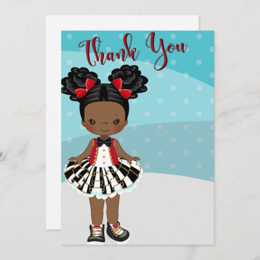 ザもっとも偉大誕生日サンキューカード 招待状 (正面/裏面)