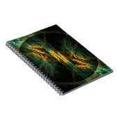 ザアイオブザジャングル抽象芸術アートノート ノートブック (右側)