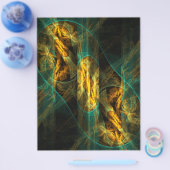 ザアイオブザジャングル抽象芸術アートフライヤー チラシ (シングル)