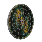 ザアイオブザジャングル抽象芸術アート ダーツボード (正面左)