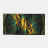 ザアイオブザジャングル抽象芸術アート デスクマット (正面)