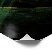 ザアイオブザジャングル抽象芸術アート ポスター (コーナー)