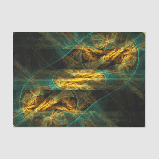 ザアイオブザジャングル抽象芸術アート 薄葉紙 (正面)