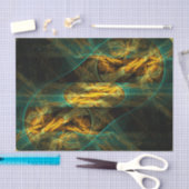 ザアイオブザジャングル抽象芸術アート 薄葉紙 (クラフト)