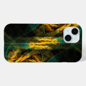 ザアイオブザジャングル抽象芸術アート Case-Mate iPhoneケース (裏面 (横))