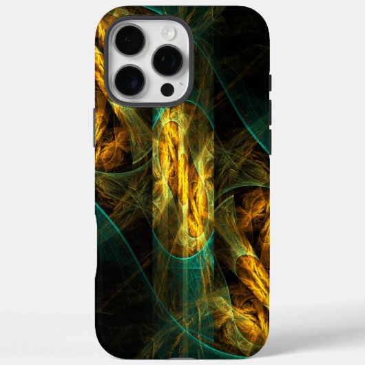 ザアイオブザジャングル抽象芸術アート Case-Mate iPhoneケース (裏面)
