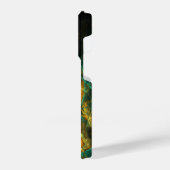 ザアイオブザジャングル抽象芸術アート iPhoneケース (左側面)