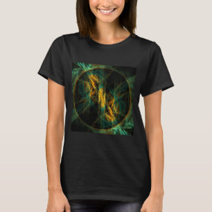 ザアイオブザジャングル抽象芸術アート Tシャツ