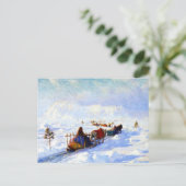 ザアイスブリッジケベック，クラレンスガニョン シーズンポストカード (スタンド正面)