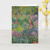 ザアイリスガーデンアットジヴェルニーバイクロードモネ カード (黄色い花)