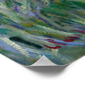 ザアイリスガーデンアットジヴェルニーバイクロードモネ ポスター (角)