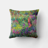 ザアイリスガーデンアットジヴェルニーモネファインアート クッション (裏面)