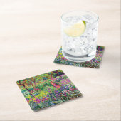ザアイリスガーデンバイクロードモネ スクエアペーパーコースター (インサイチュ)