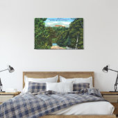 ザアイリー、ジョン・D・ロックフェラーJrホーム キャンバスプリント (インサイチュ (寝室))