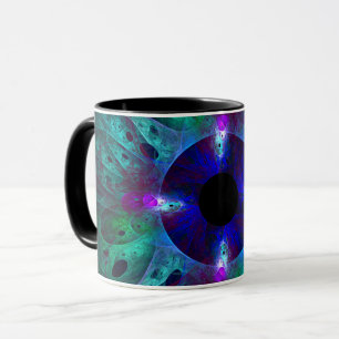 ザアイ抽象芸術コーヒーマグ マグカップ