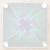 ザアイ抽象芸術 ガラスコースター (裏面)