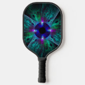 ザアイ抽象芸術 ピックルボールラケット (裏面)