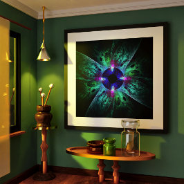 ザアイ抽象芸術 ポスター