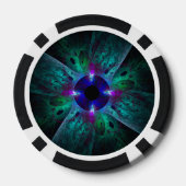 ザアイ抽象芸術 ポーカーチップ (裏面)