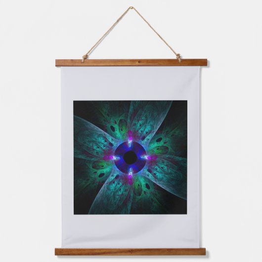 ザアイ抽象芸術 吊り下げ型タペストリー (正面)