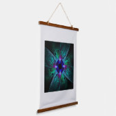 ザアイ抽象芸術 吊り下げ型タペストリー (傾斜あり)
