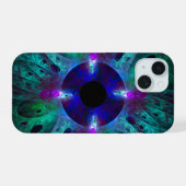 ザアイ抽象芸術 iPhone 15ケース (裏面横)