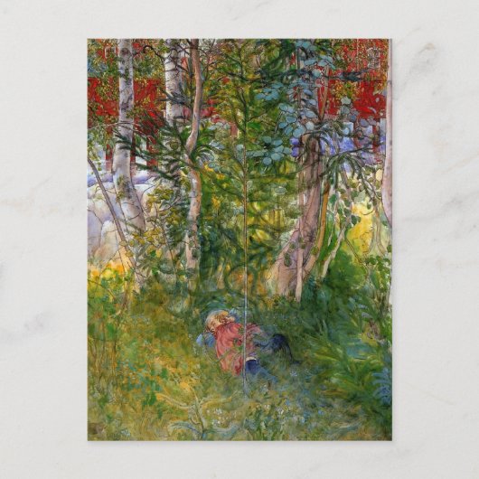 ザアウトドア昼寝 ポストカード (正面)