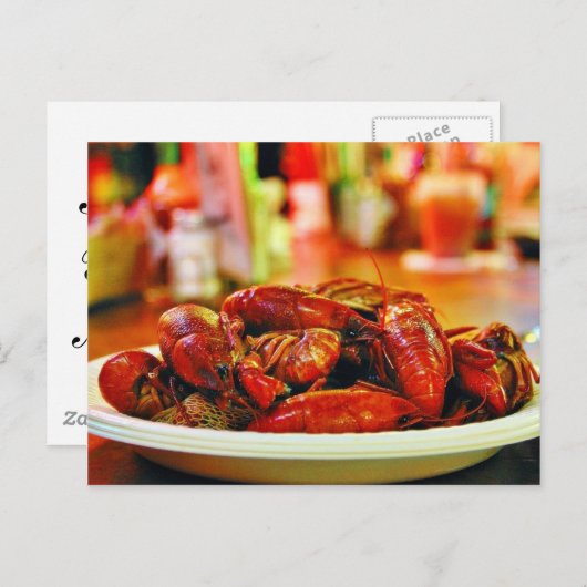 ザアクメオイスターハウスでザクロフィッシュ ポストカード (正面/裏面)