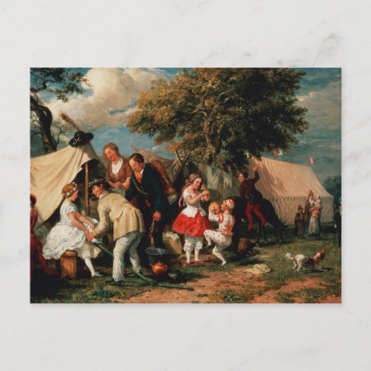 ザアクロバットキャンプ、エプソムダウンズ ポストカード (正面)